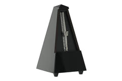 Wittner metronom pyramidformad - svart, högblank 816