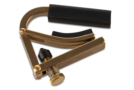 Shubb C9B Standard capo för ukulele, mässing