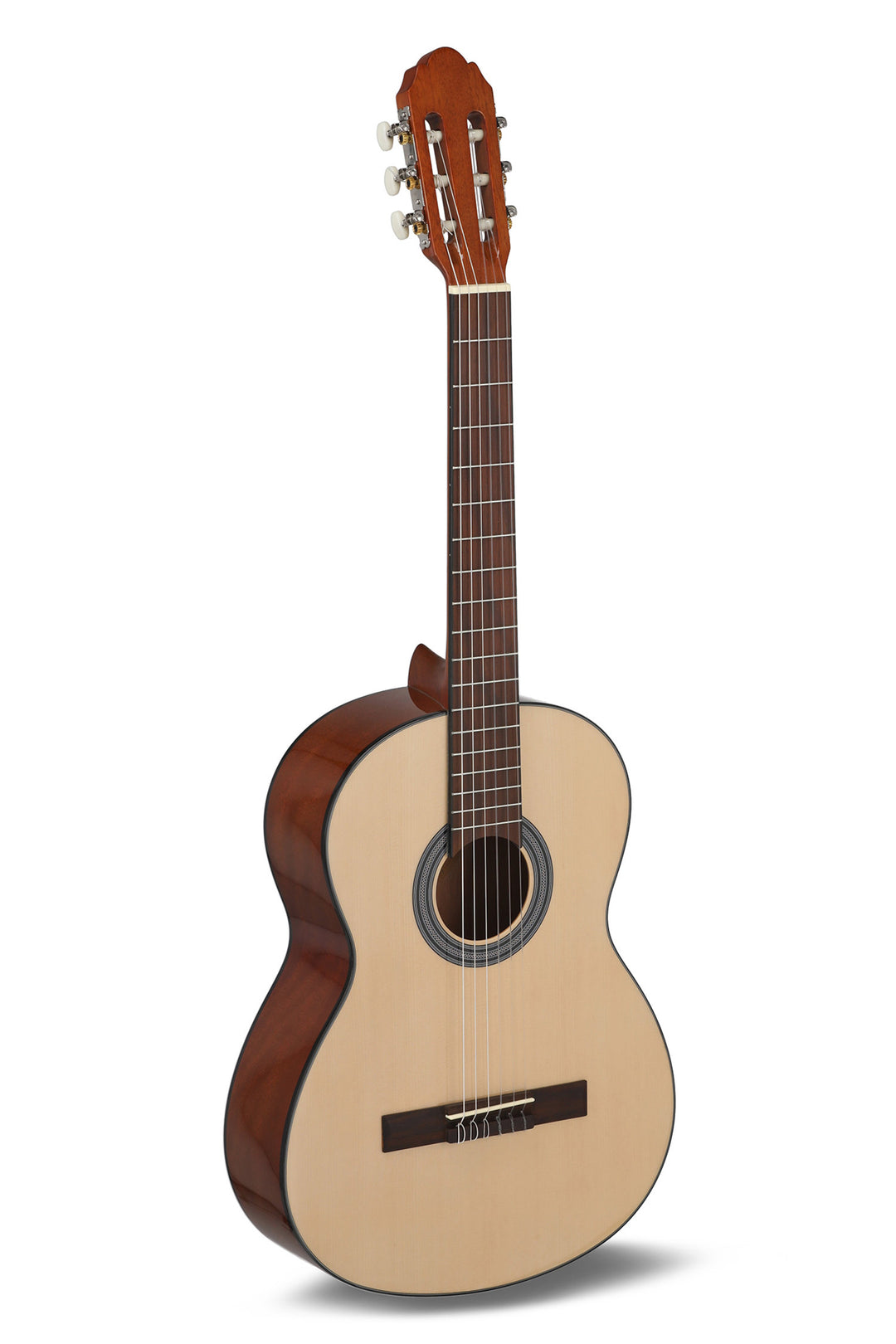 GEWA klassisk gitarr Student Natural - 4/4-storlek natur