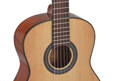 GEWA klassisk gitarr Student Natural - 1/2-storlek natur