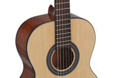 GEWA klassisk gitarr Student Natural - 7/8-storlek natur