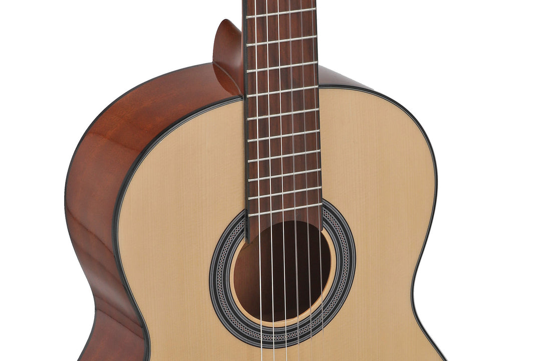 GEWA klassisk gitarr Student Natural - 4/4-storlek natur