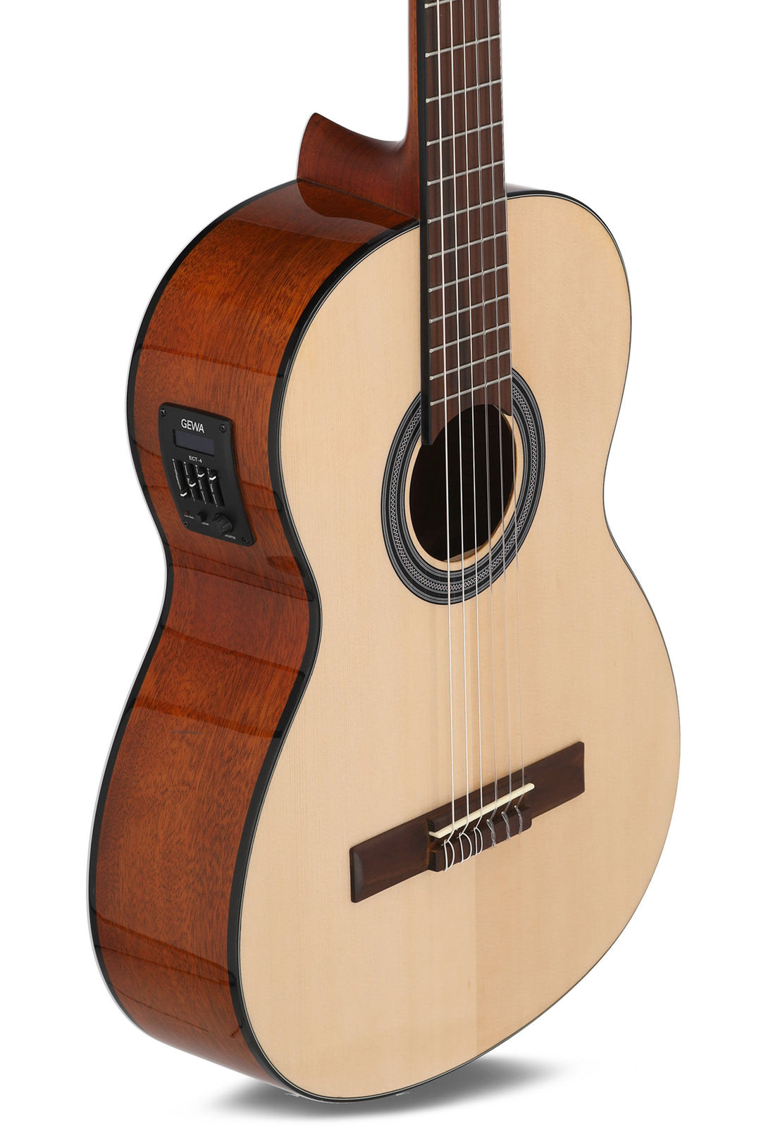 GEWA E-akustisk klassisk gitarr Student - E-akustisk natur