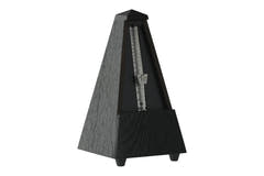 Wittner metronom i pyramidform - ek svart matt 819