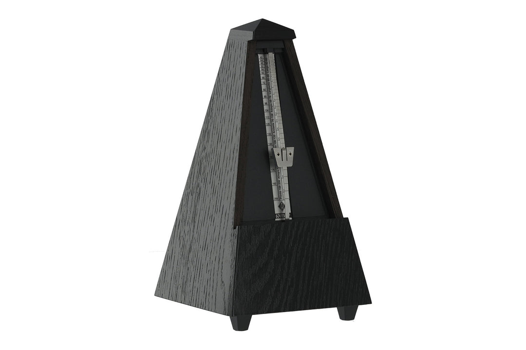 Wittner metronom i pyramidform - ek svart matt 819
