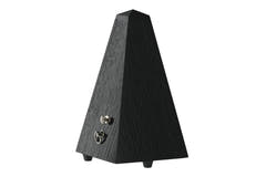 Wittner metronom i pyramidform - ek svart matt 819