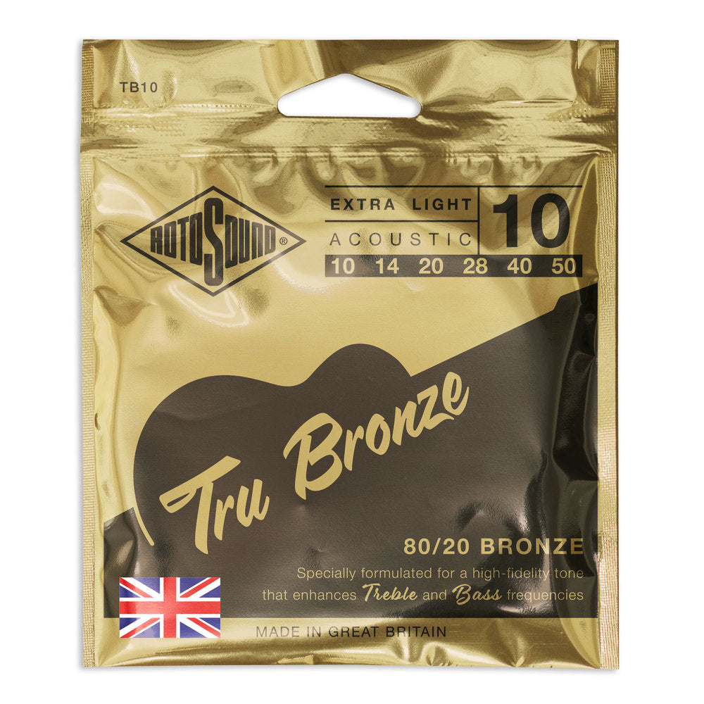 Rotosound Tru Bronze TB10 western gitarrsträngar 10-50