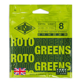 Rotosound Roto Greens R8 elgitarrsträngar 8-38