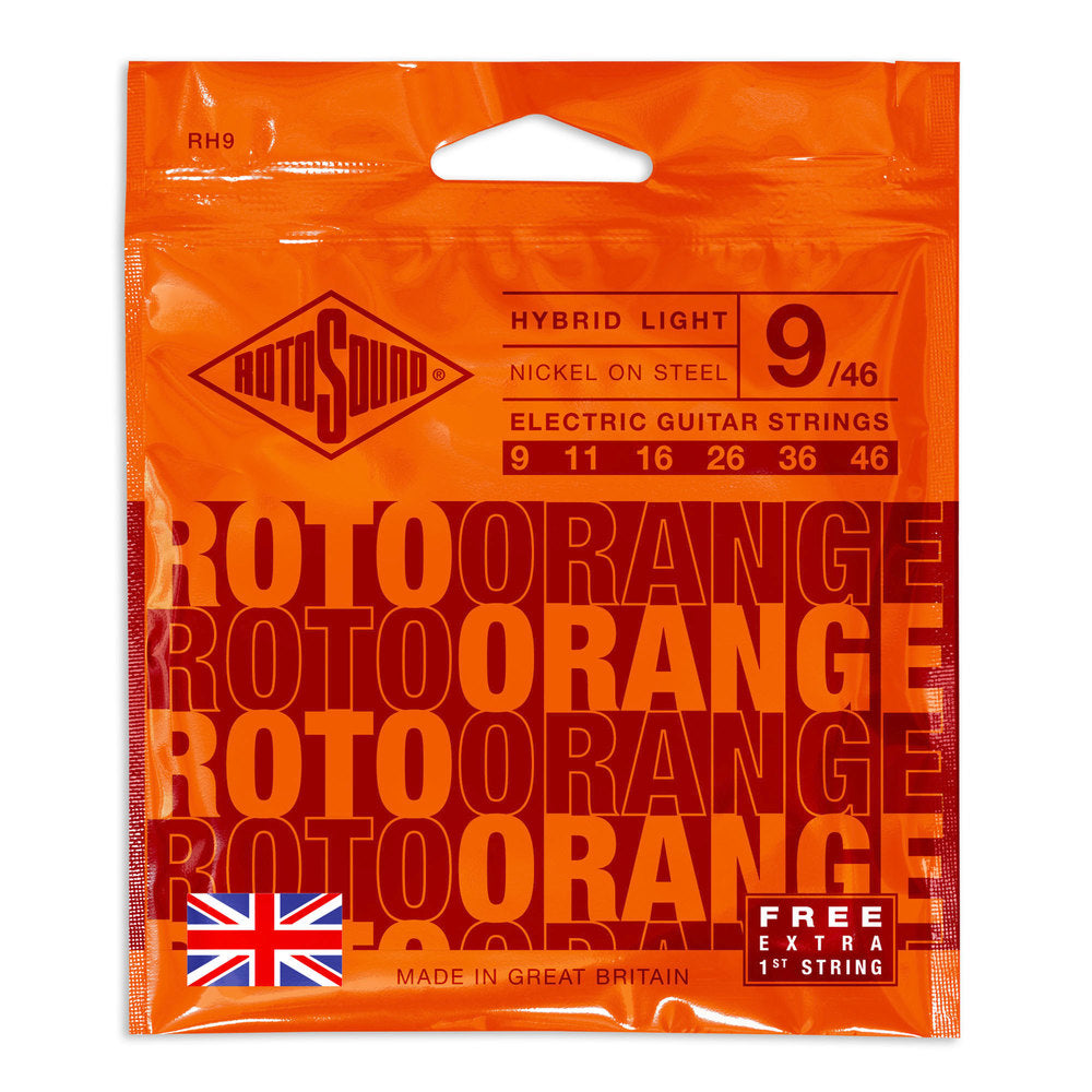 Rotosound Roto Orange RH9 elgitarrsträngar 9-46