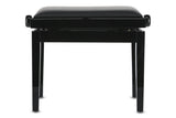GEWA Piano bench Deluxe Vinyl - Black highgloss (Seat black)