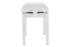 GEWA Piano bench Deluxe Vinyl - White matt (White seat)