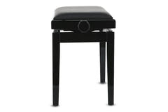 GEWA Piano bench Deluxe Vinyl - Black highgloss (Seat black)