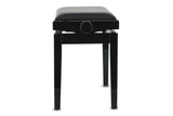GEWA Piano bench Deluxe Vinyl - Black highgloss (Seat black)