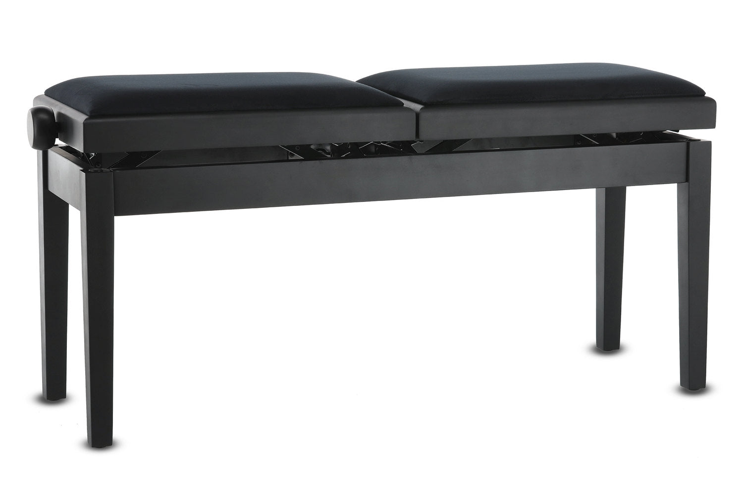 GEWA pianobänk Deluxe Double - svart matt