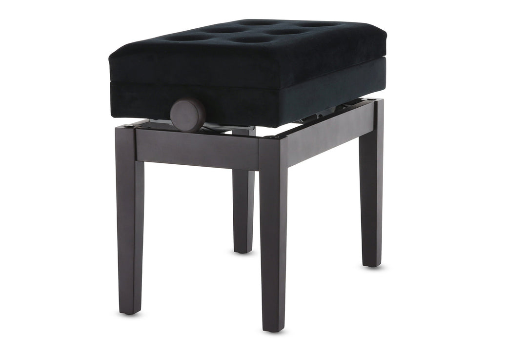 GEWA pianobänk Deluxe med förvaringsfack - Rosewood matt