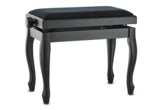 GEWA pianopall Deluxe Classic - svart matt