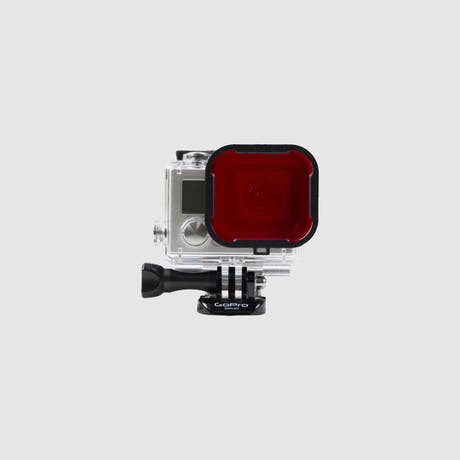 PolarPro Hero4 / 3+ Aqua Line rött filter