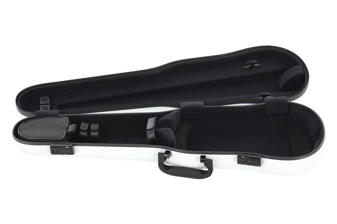 GEWA Formgjutna Fioler-fodral Air 1.7 - Vit matt