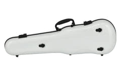 GEWA Formgjutna Fioler-fodral Air 1.7 - Vit högblank