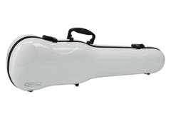GEWA Formgjutna Fioler-fodral Air 1.7 - Vit högblank