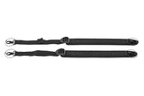 GEWA Fioler-etui Air 2.1 - ryggsäcksremmar, 2 delar (svart karbinhake 56-96 cm)