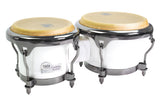 Toca Bongo Custom Deluxe Fiberglass Bongos - Margarita Blanca - Magarita Blanca (4600FMB)