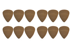 D-Grip Janicek Standard 351 plektrum, 0,80 mm, kaffe med mjölk, 12 st.