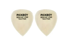 Pick Boy Exotic plektrum i nötben, 2 st.