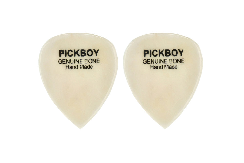 Pick Boy Exotic plektrum i nötben, 2 st.