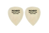 Pick Boy Exotic plektrum i nötben, 2 st.