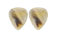 Pick Boy Exotic plektrum i buffelhorn, 2 st.