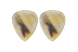 Pick Boy Exotic plektrum i buffelhorn, 2 st.