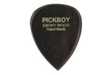 Pick Boy Exotic plektrum i hård ebenholts, 2 st.