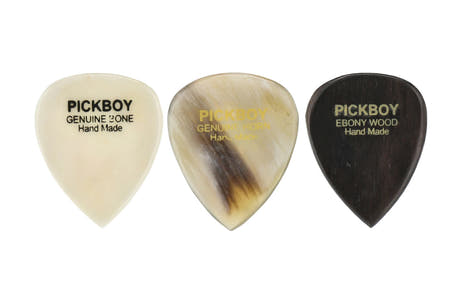 Pick Boy plektrum Exotic Series - mixset (3 delar)