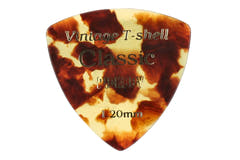 Pick Boy Vintage Classic T-Shell plektrum, trekantiga, 1,20 mm, 8 st.