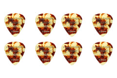 Pick Boy Vintage Classic T-Shell plektrum, kort, 1,20 mm, 8 st.