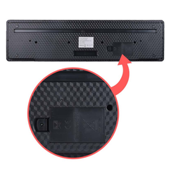 Sprimo 605 UFB keyboard med mikrofoner