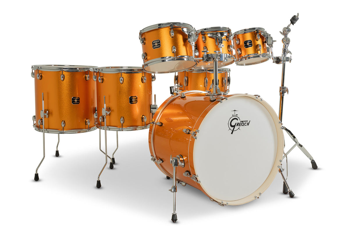 Gretsch trumset Energy - Orange glitter