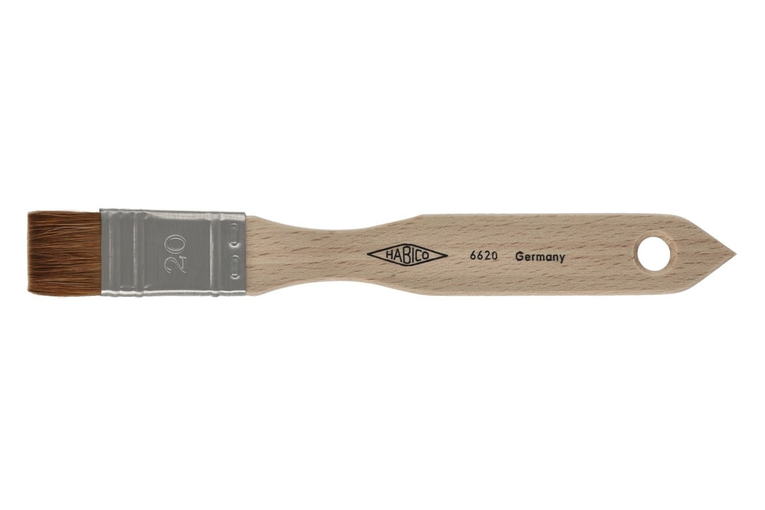 Habico Brush Red marten hair - Width 50mm (Hair length 24mm)