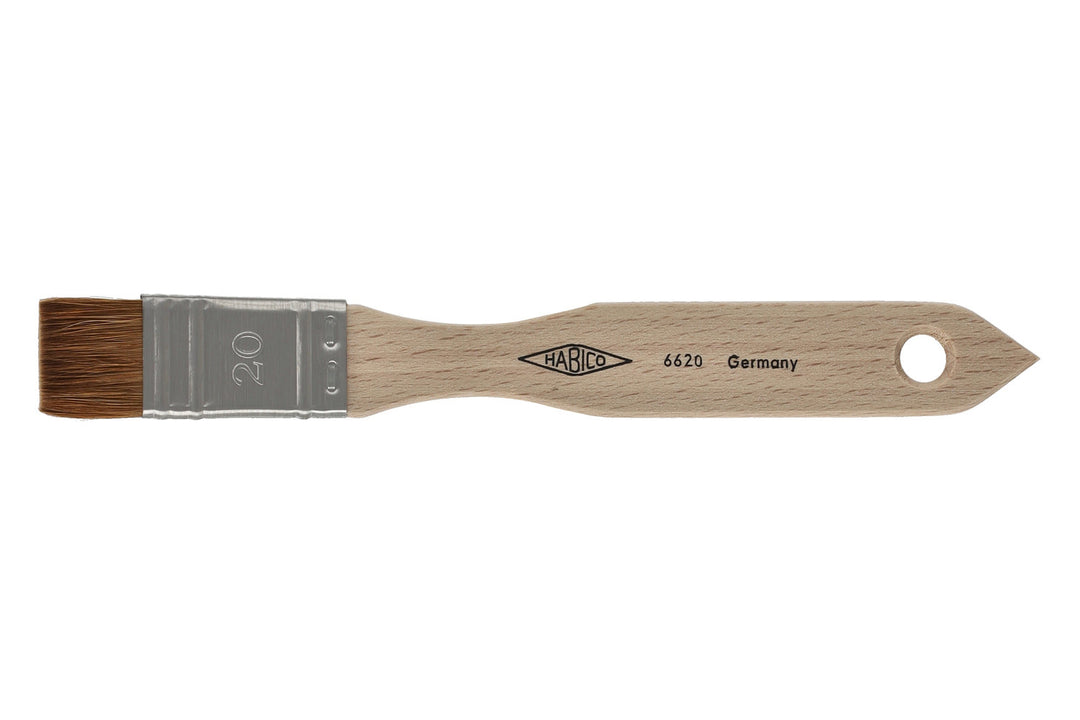 Habico Brush Red marten hair - Width 50mm (Hair length 24mm)