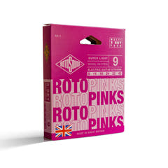 Rotosound Roto Pinks R9-3 elgitarrsträngar 9-42, 3 set