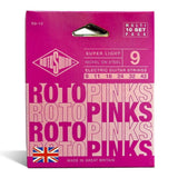 Rotosound Roto Pinks R9-10 elgitarrsträngar 9-42, 10 set