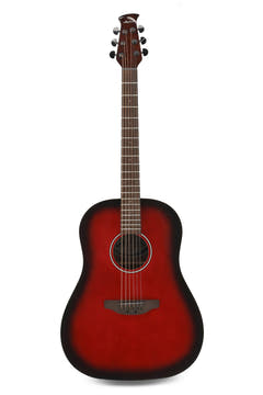 Applause akustiska Gitarrer Jump Slope Shoulder D Gloss - Cherry Burst (AAS-69-CB)