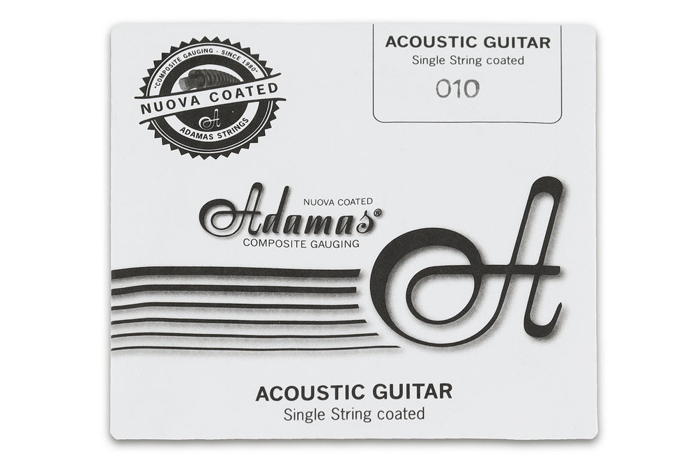 Adamas Nuova Coated enkelsträng .010", blank
