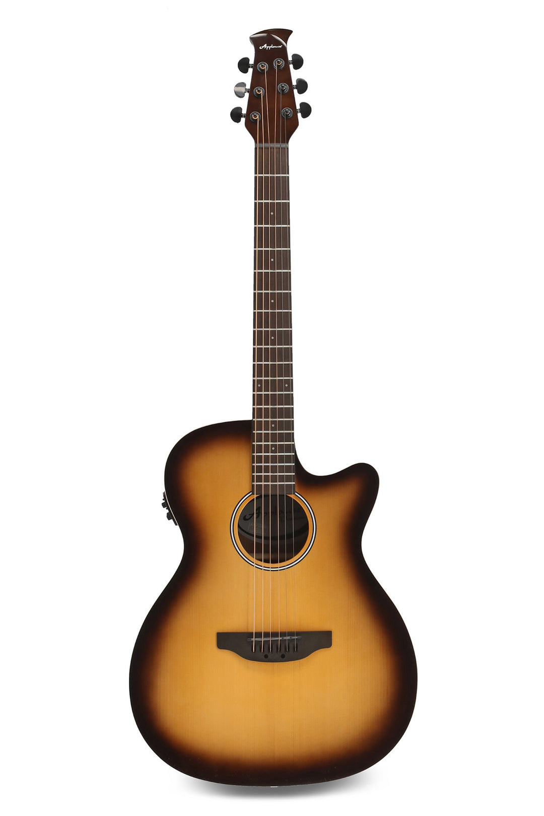 Applause E-akustisk Gitarrer Jump OM Electro Cut Gloss - Tobacco Burst (AEO-69-TB)