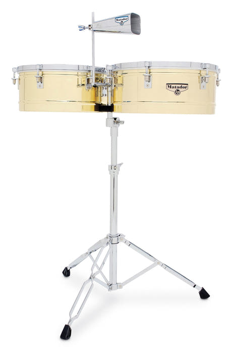 Latin Percussion Timbales Matador - Brass (M257B)