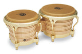 Latin Percussion Bongo Generation II trä - Natural, guld HW (LP201AX-2AW)