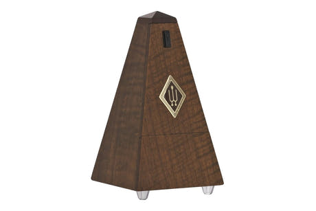 Wittner metronom pyramidformad - nötbrun, högblank 813