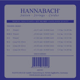 Hannabach 950 E1 diskantsträng, klassisk gitarr, medium/high tension