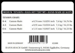 Hannabach strängar för klassisk gitarr Series 728 Medium Tension Custom Made - 3-pack bassträngar medium (7287MT)
